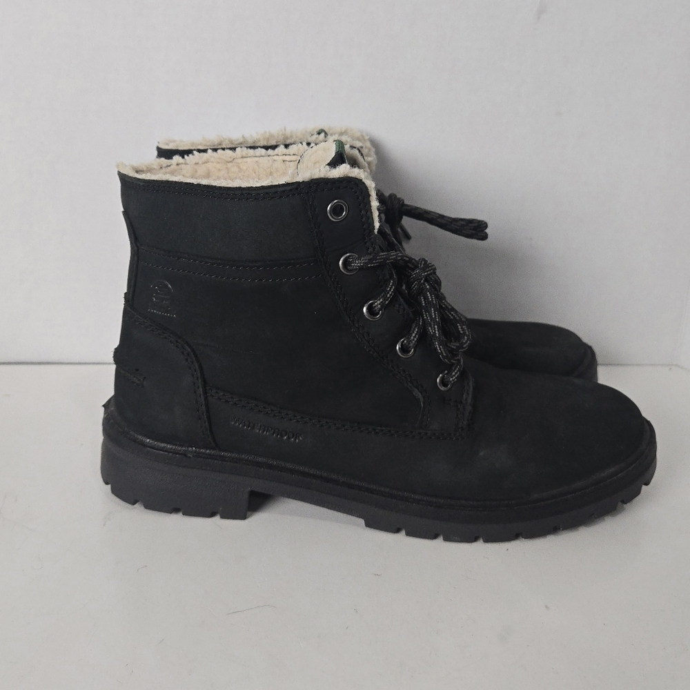 Kamik Moto Black Leather Boot